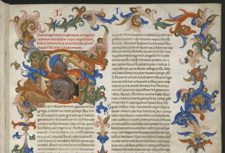 Special Collections at UChicago houses many illuminated manuscripts and rare books.